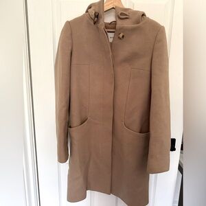Babaton PEARCE wool pea coat camel beige XS